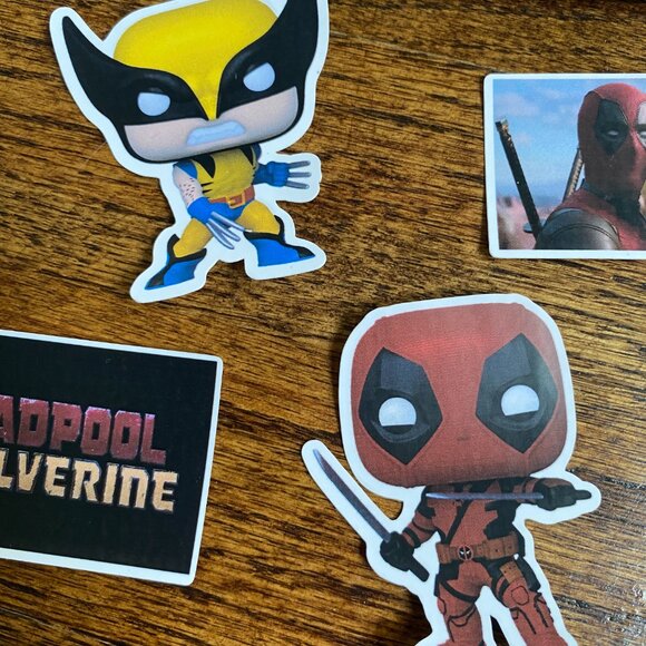 Set Of 10 Deadpool & Wolverine Stickers X-men 97 Marvel Comics Best Friend H2O - Picture 8 of 8